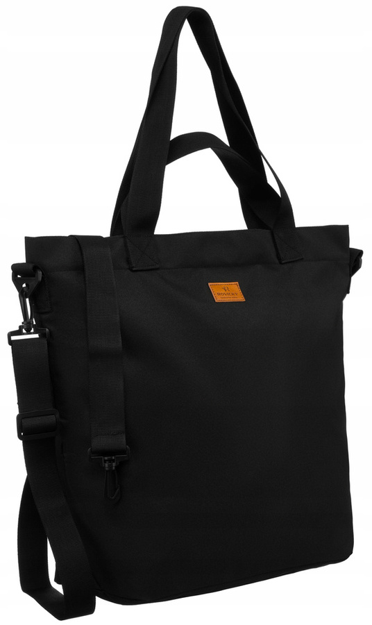 Wygodny shopper damski z poliestru - Rovicky