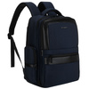 Granatowy plecak podróżny z kieszenią na laptopa do 14 cali - Peterson