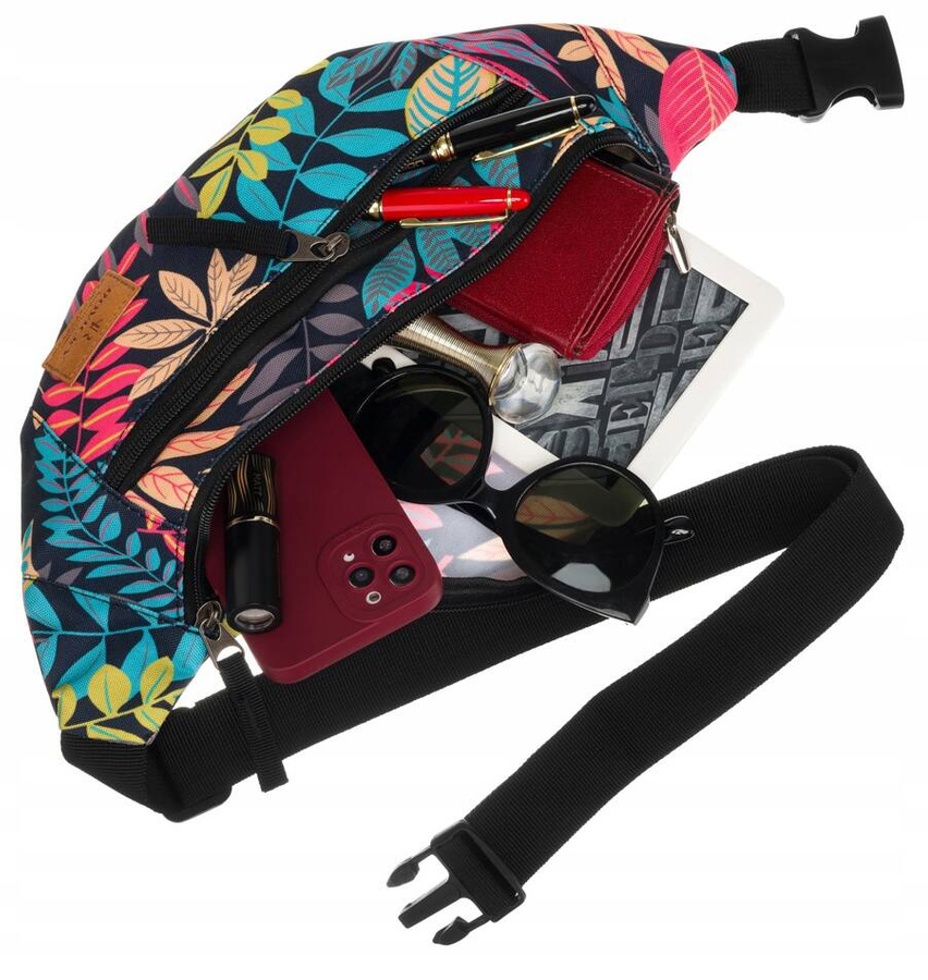 Pojemna saszetka na biodra lub przez ramię - Rovicky