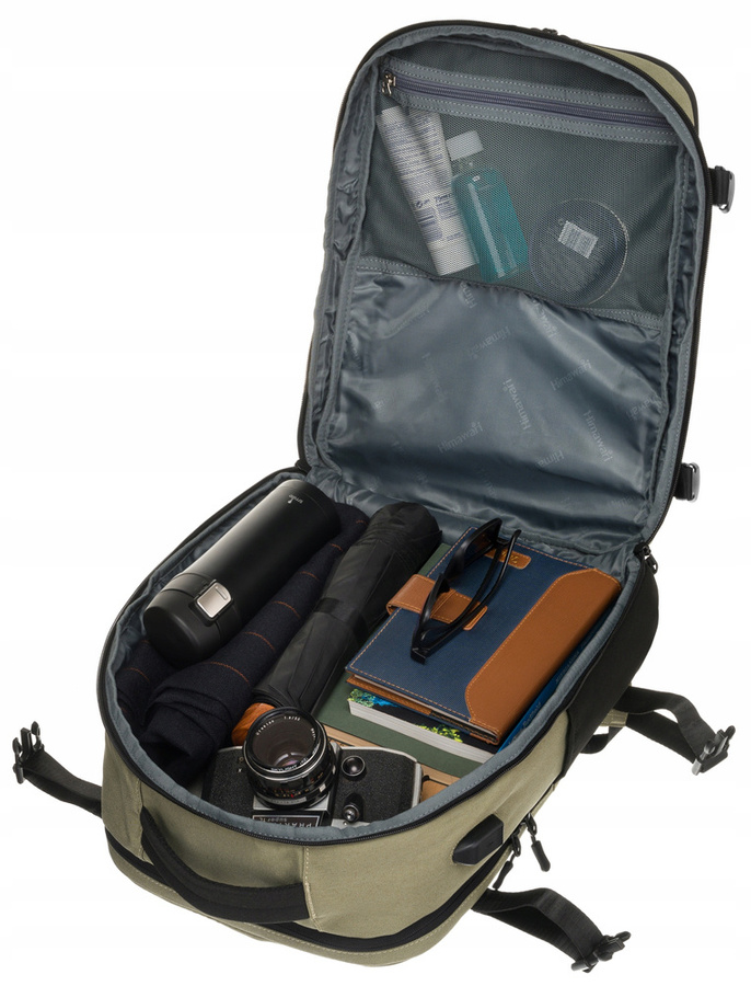 Podróżny, pojemny plecak z wodoodpornego poliestru - Himawari