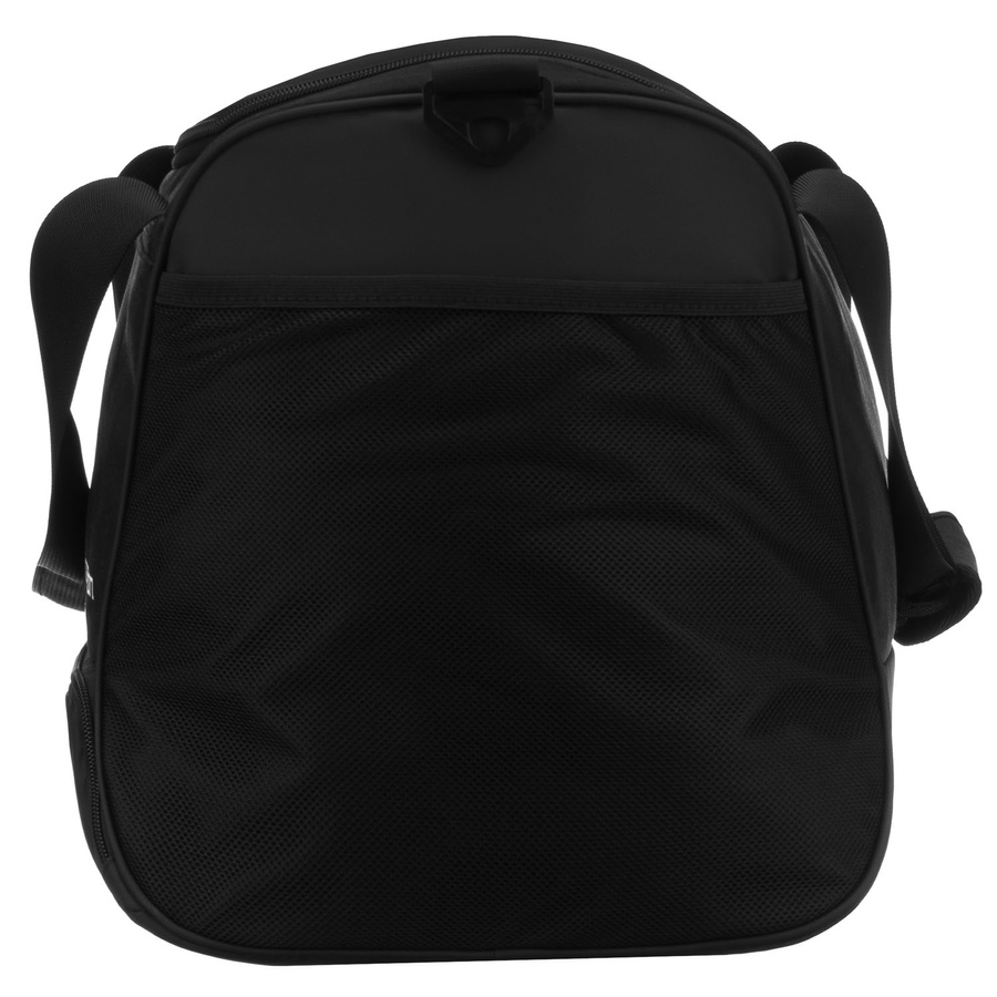 Czarna, pojemna torba podróżna wykonana z wytrzymałego poliestru - Peterson