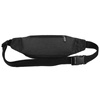 Szaro-czarna, kompaktowa saszetka z poliestru zawieszona na regulowanym pasku - Loren