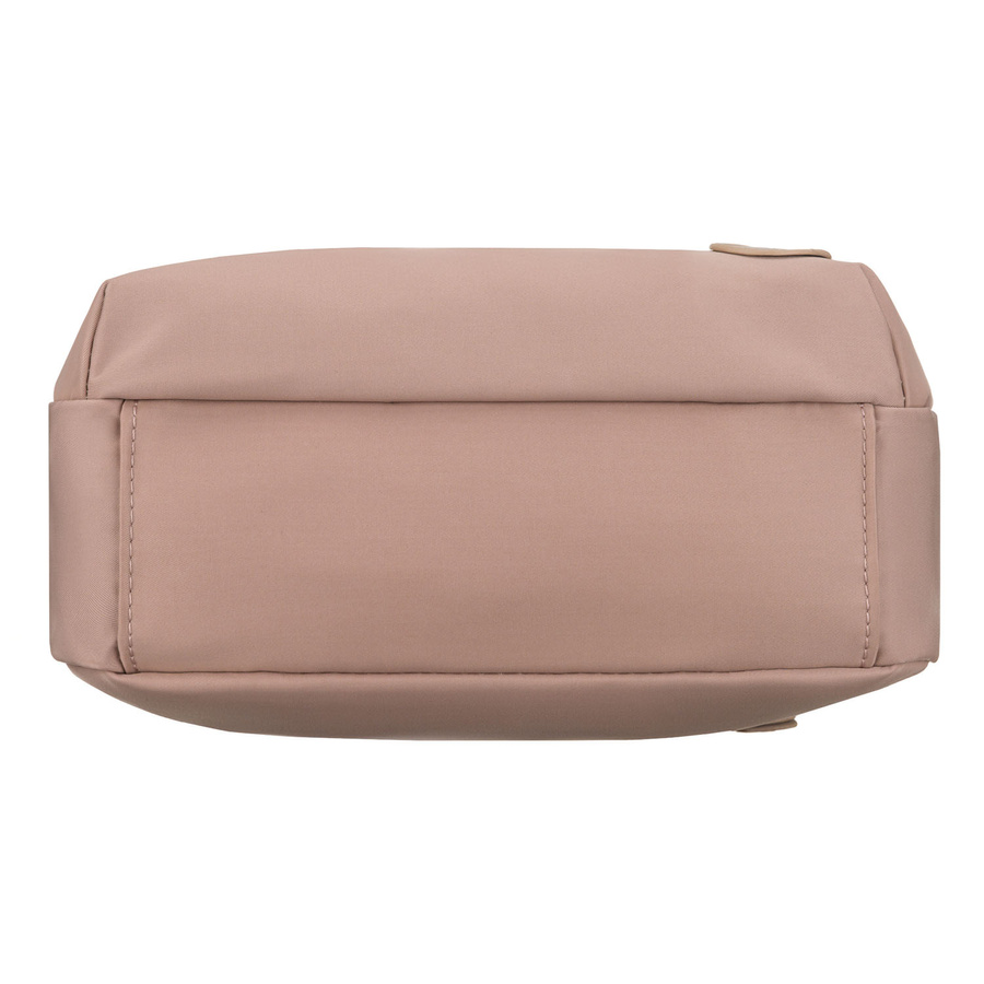 Różowa listonoszka damska z nylonu zamykana suwakiem - Peterson