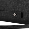 Saszetka męska do ręki wykonana ze skóry ekologicznej w czarnym kolorze - Rovicky