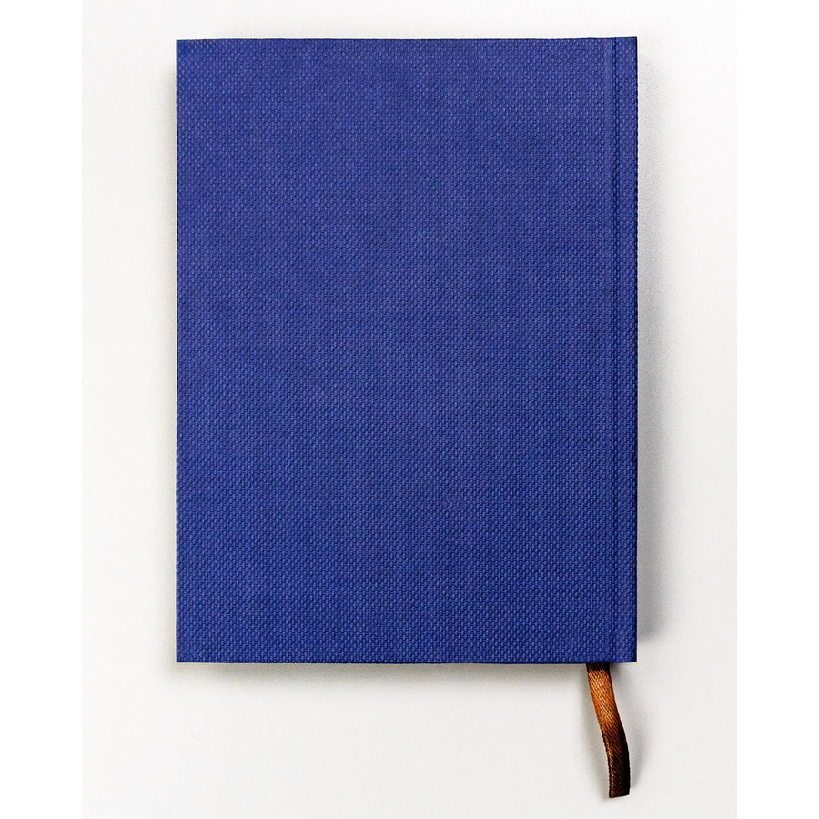 Notes w granatowym kolorze w twardej oprawie i formacie B6 zadrukowany w kropki - Peterson