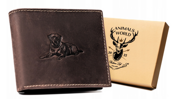 Duży, skórzany portfel męski - Always Wild