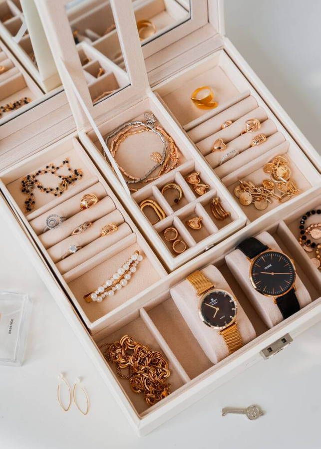 Ekskluzywna kasetka na biżuterię - Peterson