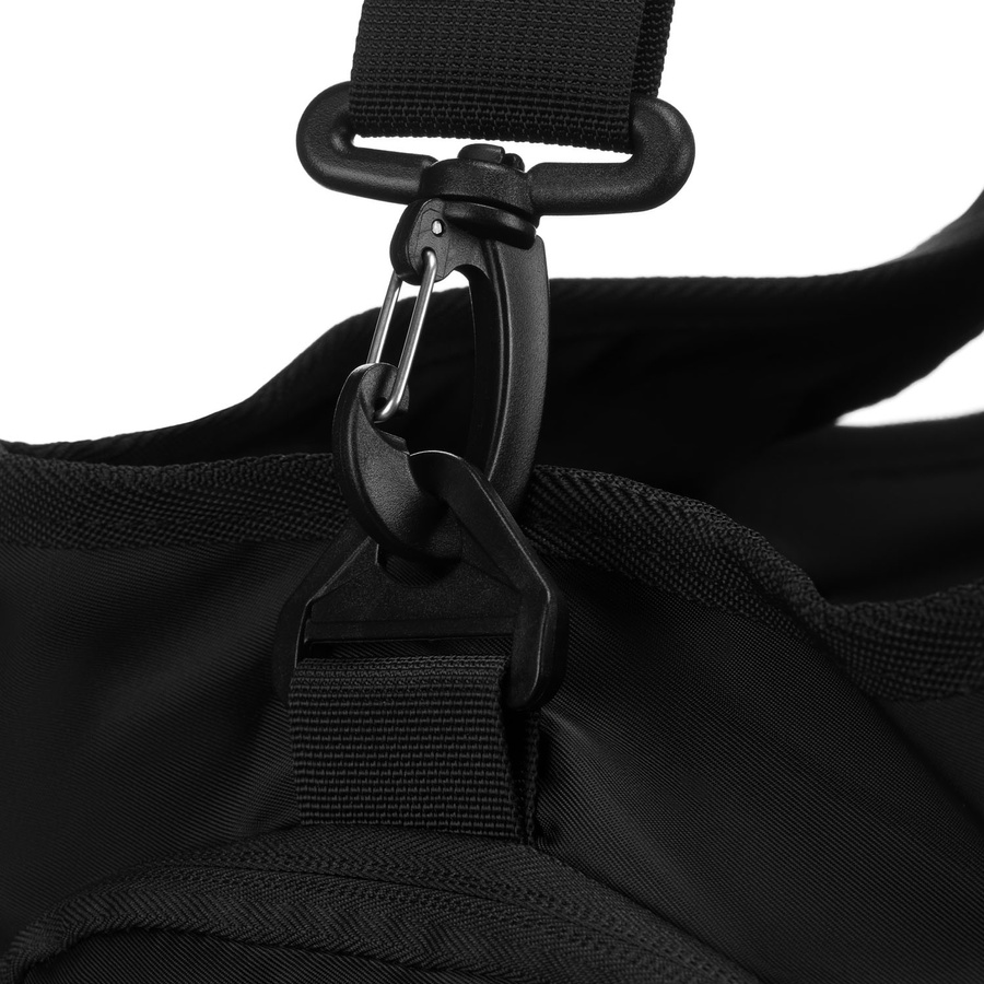 Czarna, sportowa torba podróżna na ramię - Peterson