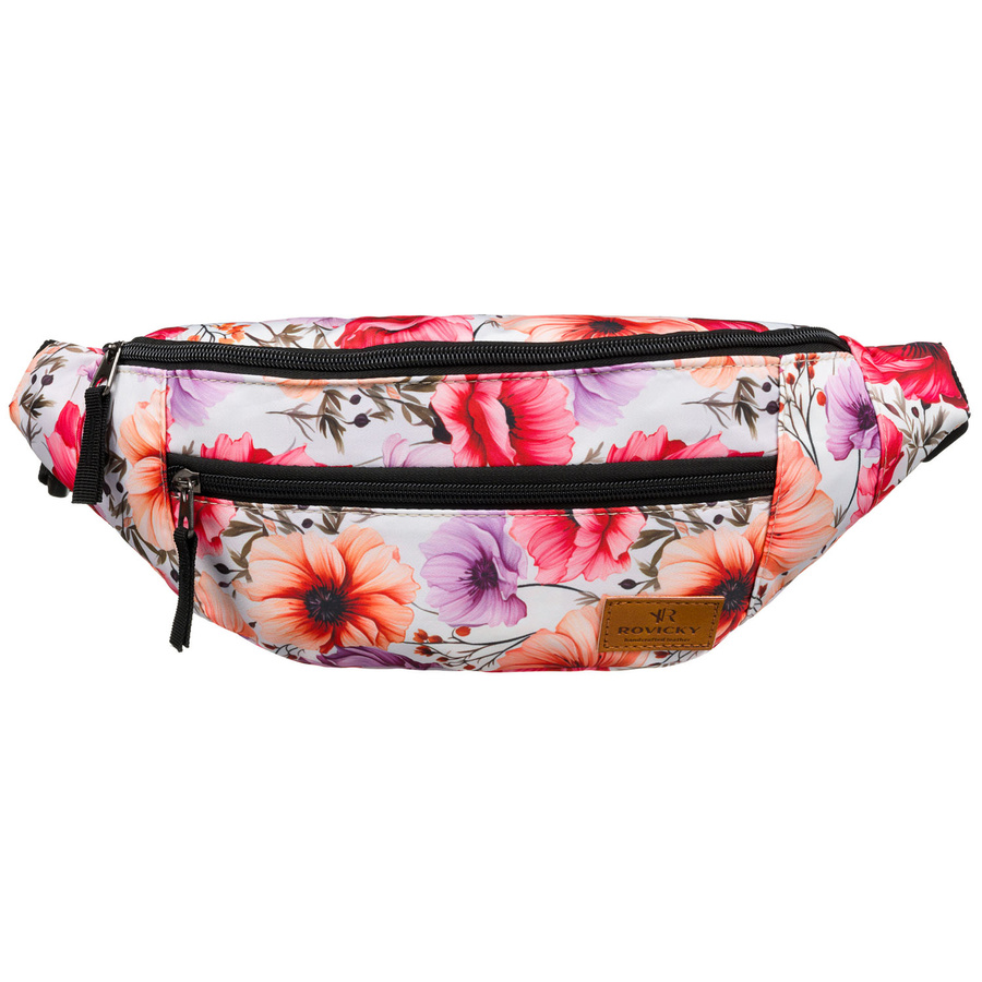 Pojemna saszetka damska na biodra lub przez ramię - Rovicky