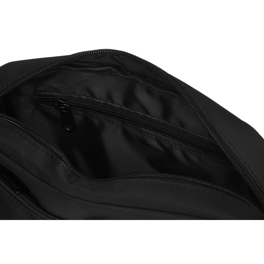 Męska kosmetyczka podróżna z poliestru w czarnym kolorze - Peterson