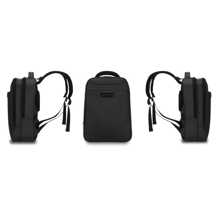 Podróżny plecak w czarnym kolorze z miejscem na laptopa - Rovicky