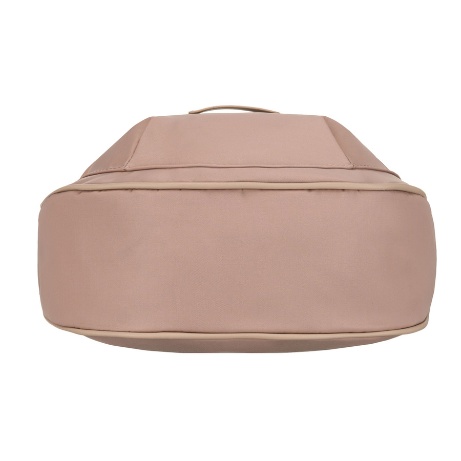 Listonoszka damska z nylonu w różowym kolorze, zamykana suwakiem - Peterson