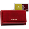 Portfel damski z wieloma przegródkami czerwony - Peterson
