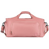 Sportowa torba podróżna z poliestru w różowym kolorze zamykana na suwak - Peterson