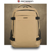 Duży plecak podróżny w kolorze khaki z miejscem na laptopa, dwukomorowy - Peterson
