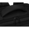 Plecak podróżny z poliestru w czarnym kolorze z miejscem na laptopa - Peterson