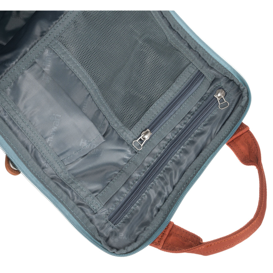 Miejski plecak w błękitnym kolorze z miejscem na laptopa - Himawari