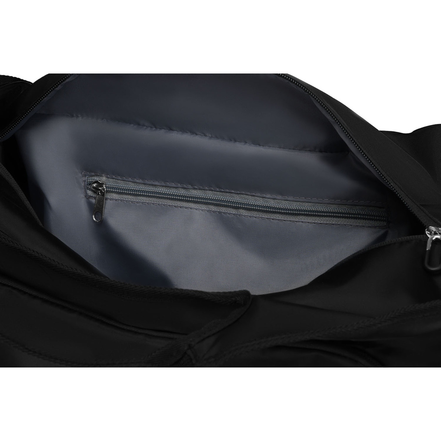 Czarna, sportowa torba podróżna na ramię - Peterson