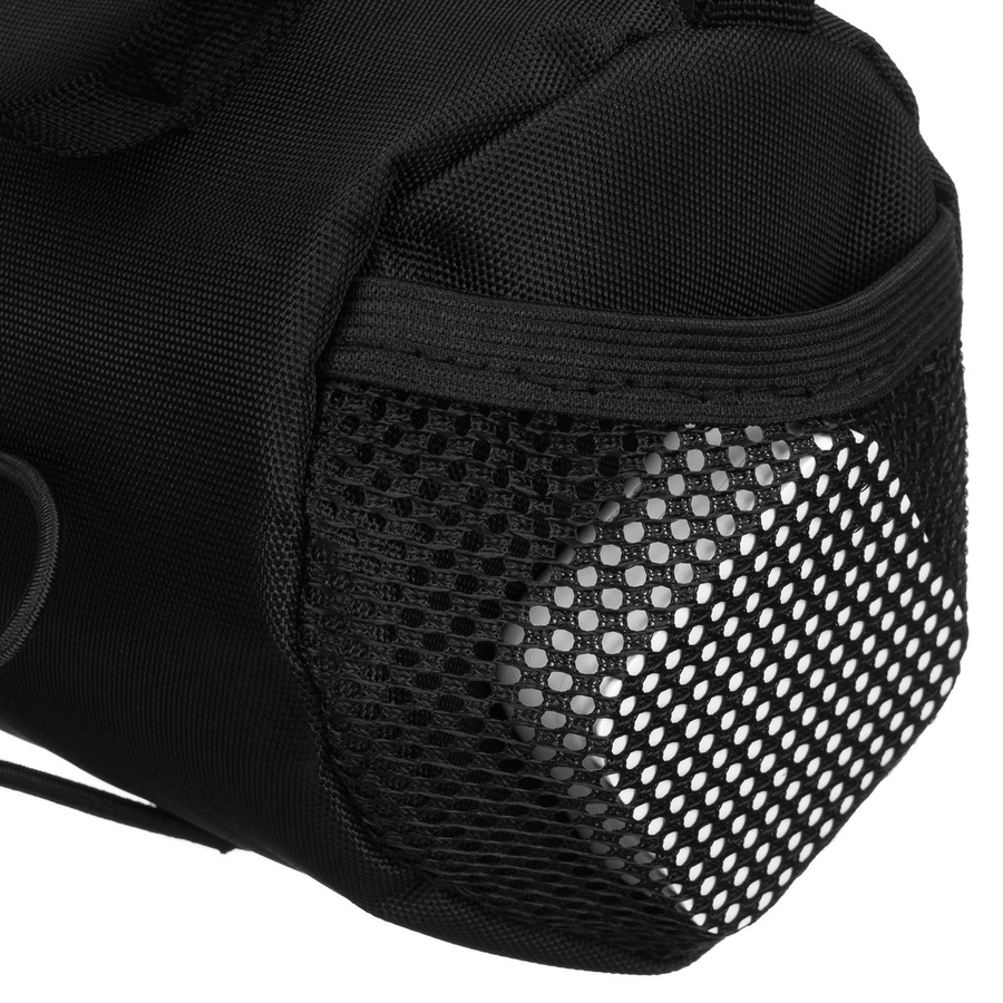 Czarna, wodoodporna sakwa rowerowa na kierownicę - Peterson