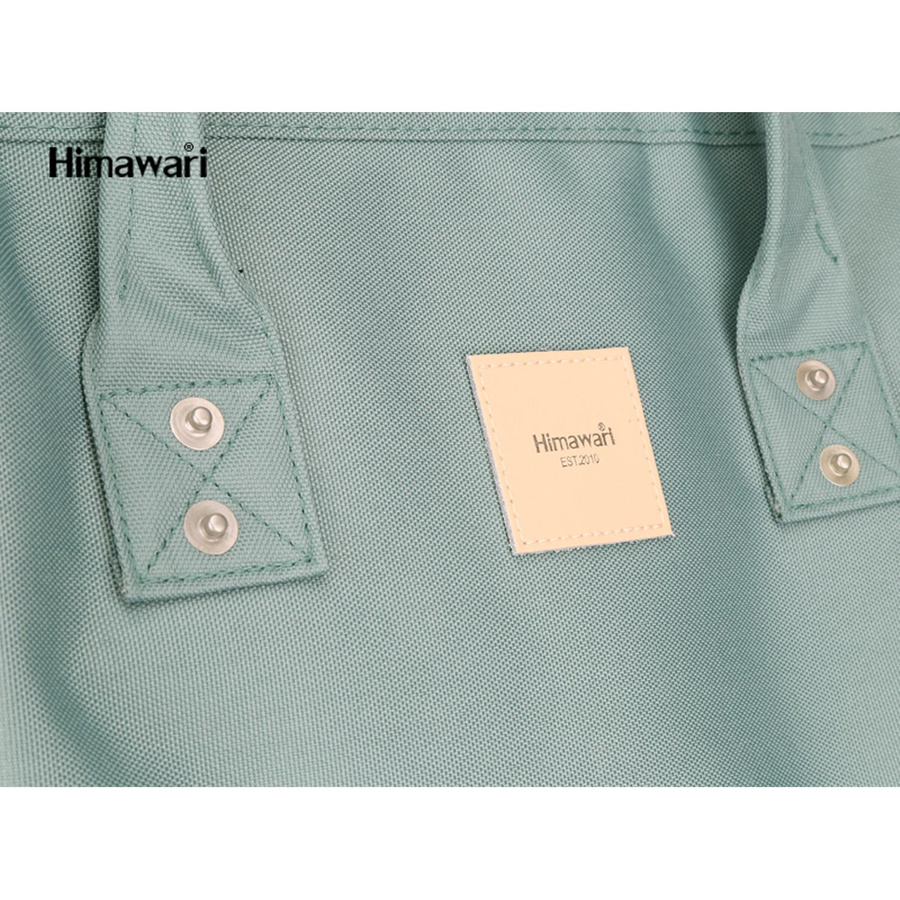 Plecak wielofunkcyjny z portem USB w odcieniu oliwkowym - Himawari