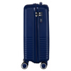 Kabinowa, granatowa walizka podróżna z teleskopowym uchwytem - Peterson