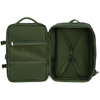 Zielony plecak podróżny z miejscem na laptopa i portem USB - Peterson