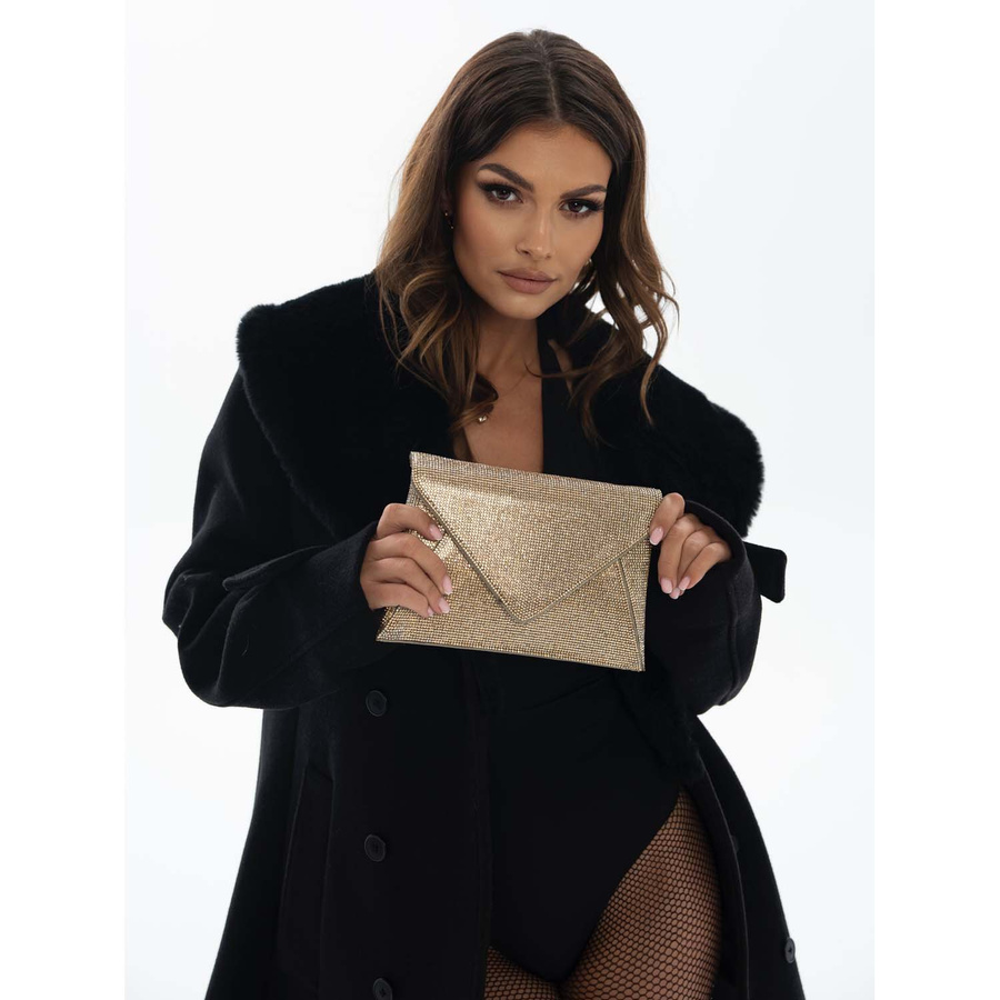 Elegancka kopertówka damska na łańcuszku - Peterson