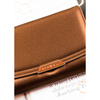 Brązowy portfel damski ze skóry ekologicznej wyposażony w system RFID - Rovicky