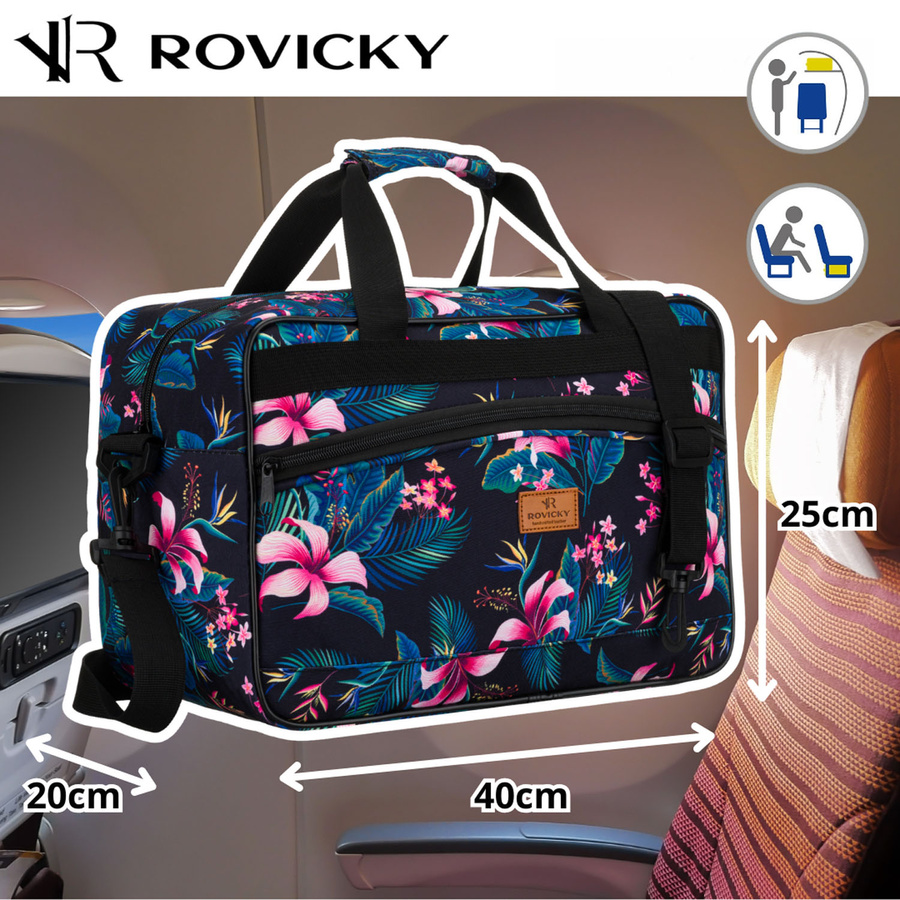 Lekka torba podróżna z wytrzymałego poliestru - Rovicky