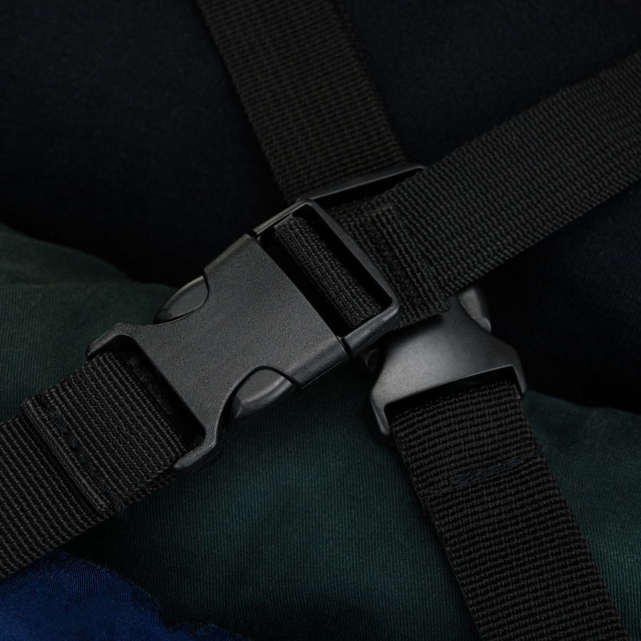 Szary, podróżny plecak z poliestru idealny na bagaż podręczny - Peterson