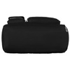 Czarna, sportowa torba podróżna z poliestru z paskiem na ramię - Peterson