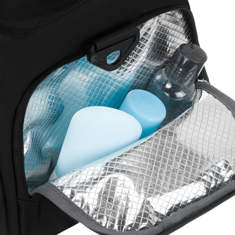 Czarna, sportowa torba podróżna na ramię - Peterson