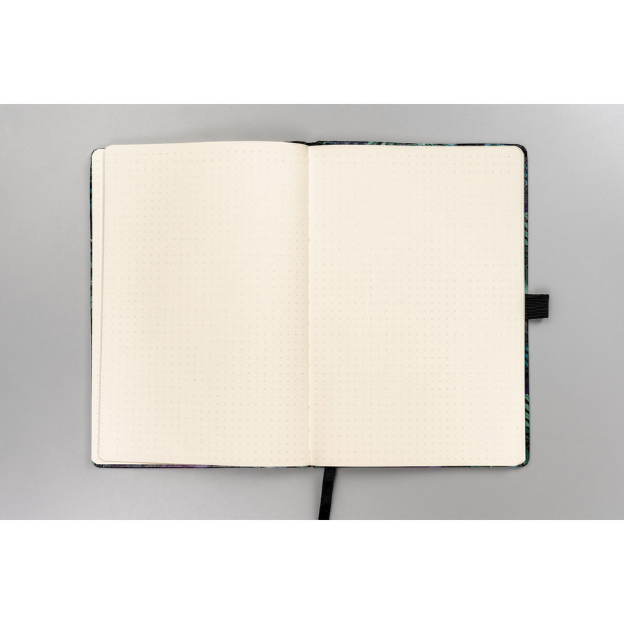 Kwiatowy notes zadrukowany w kropki - Peterson