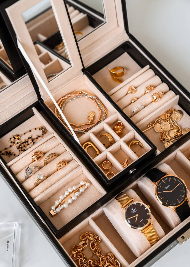 Ekskluzywna kasetka na biżuterię - Peterson