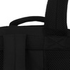 Czarny, podróżny plecak idealny na bagaż podręczny - Peterson