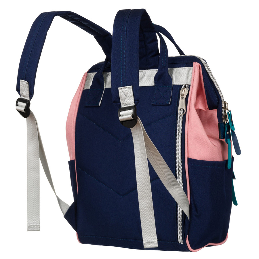 Dwukolorowy plecak miejski z kieszenią na urządzenie przenośne - Peterson