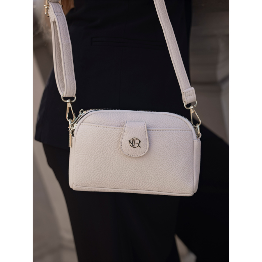 Mini torebka crossbody z kieszonkami - Rovicky