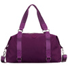 Sportowa torba treningowa z poliestru w fioletowym kolorze - Peterson