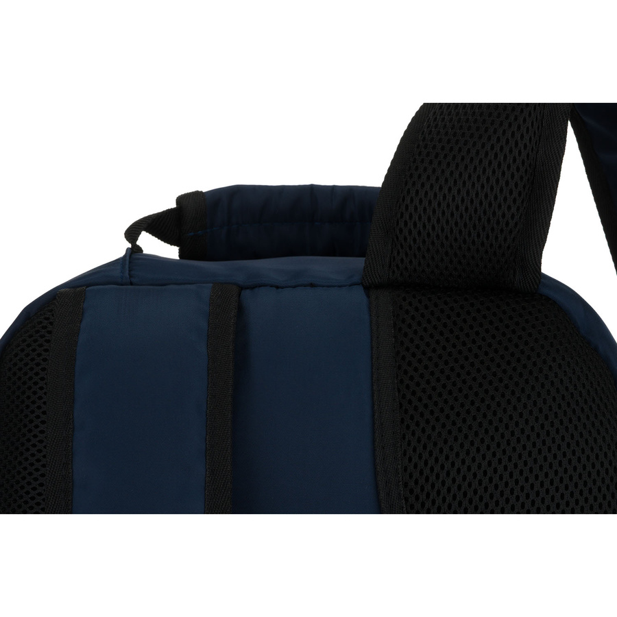 Podróżny plecak z poliestru w granatowym kolorze - Peterson