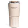 Kubek termiczny ze stali nierdzewnej w beżowym kolorze - Peterson