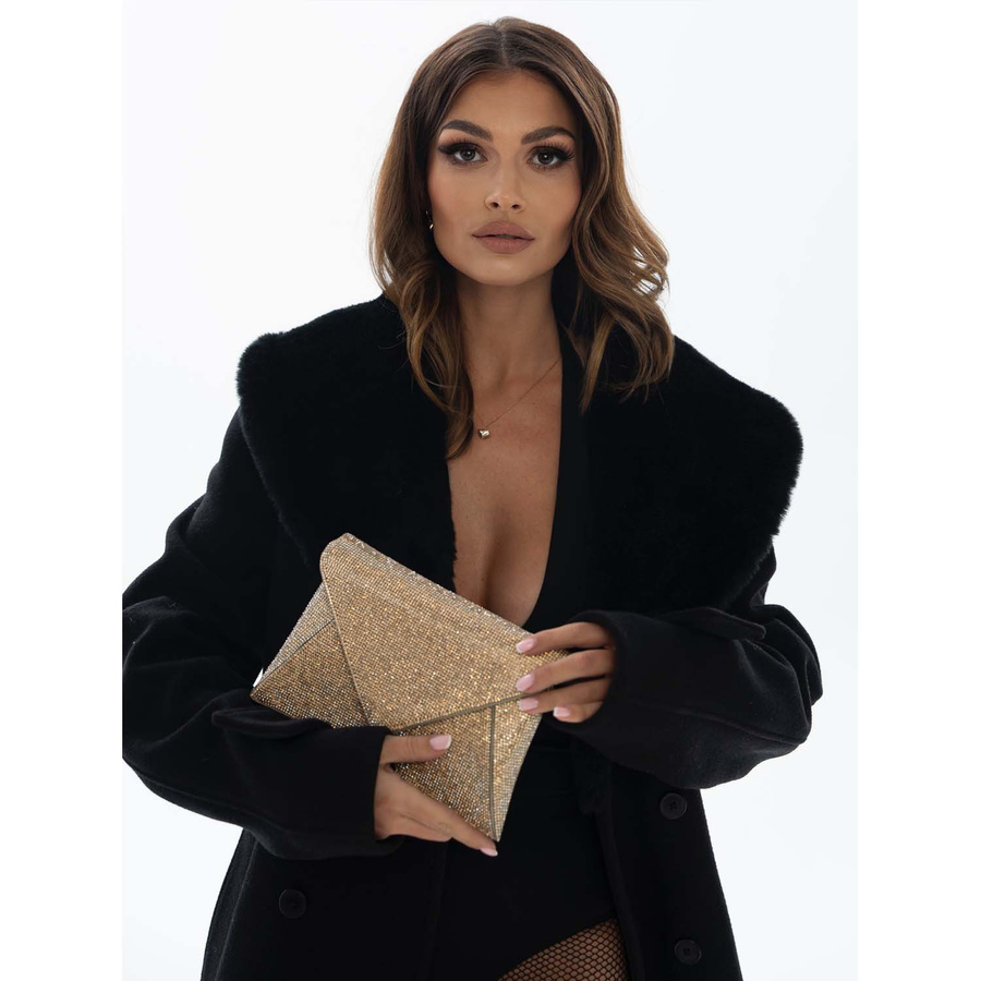 Elegancka kopertówka damska na łańcuszku - Peterson