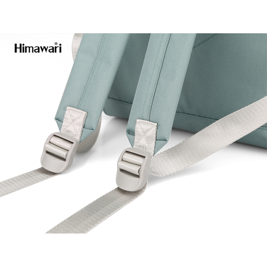 Plecak wielofunkcyjny z portem USB w odcieniu oliwkowym - Himawari