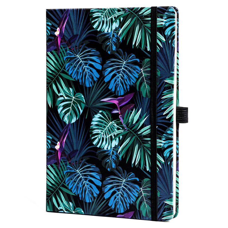 Kwiatowy notes zadrukowany w kropki - Peterson