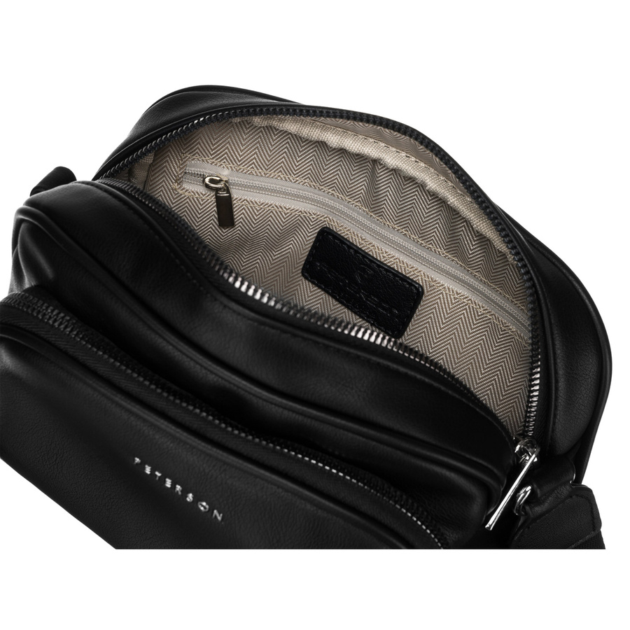 Mała torebka damska na ramię listonoszka crossbody - Peterson