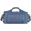 Niebieska, weekendowa torba podróżna wyposażona w uchwyt na walizkę - Peterson