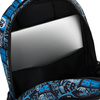 Szkolny plecak młodzieżowy z poliestru w gamingowy wzór - Peterson