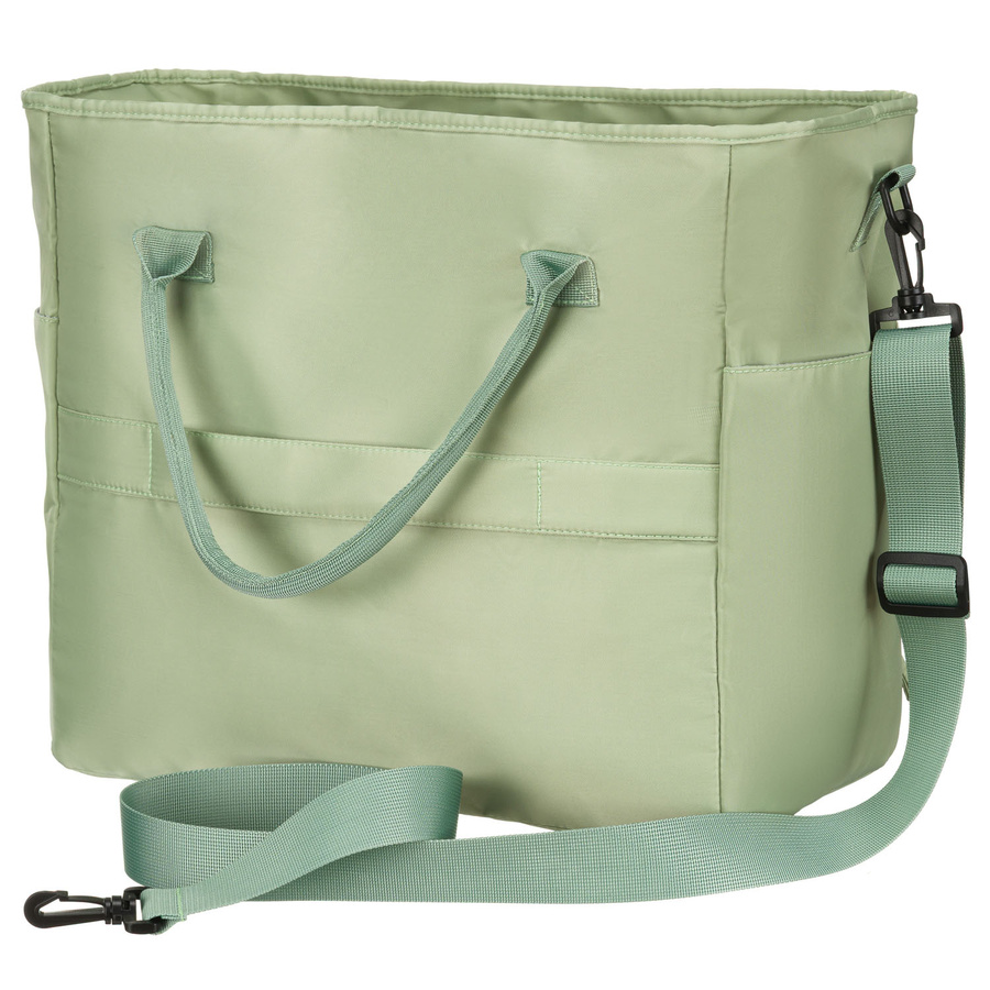 Zielona, weekendowa torba podróżna z poliestru - Peterson