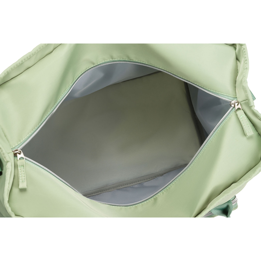Zielona, weekendowa torba podróżna z poliestru - Peterson