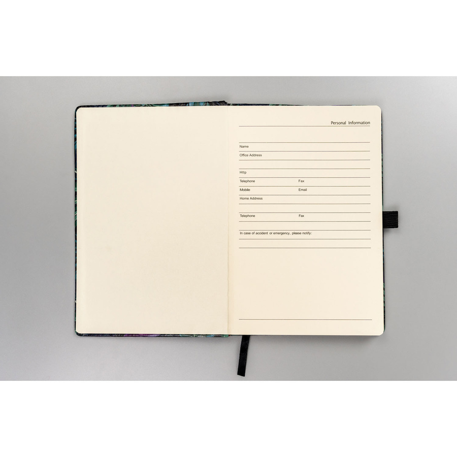 Kwiatowy notes zadrukowany w kropki - Peterson