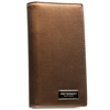 Brązowy portfel damski ze skóry naturalnej i ekologicznej z systemem RFID - Peterson